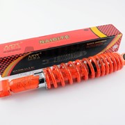Амортизатор GY6, Dio ZX, Lead 320mm, регулируемый NDT оранжевый и паутина фото