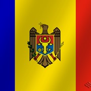Флаг национальный Молдавия фотография