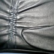 Перчатки мужские кожа демисезонные M001 фото