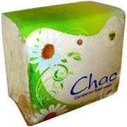 Салфетки "CHAO" белые однослойные 24*24 50 листов