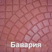Плитка тротуарная декоративнаяБавария-красная 40х40