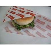 Обёрточная бумага для гамбургеров фото