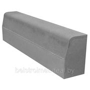 Камень бортовой (дорожный) 1000*300*150мм, серый фото