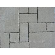 Тротуарная плитка “Рим“ цвет серый фото