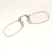 Мини-очки корригирующие в кейсе Lookmakers LM-002 серые фото