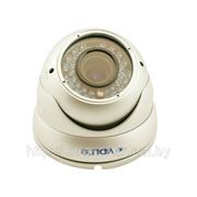 Цветная купольная камера с IR подсветкой для систем видеонаблюдения ViDiLine VIDI-400DV-EFFIO фотография