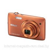 Фотоаппарат Nikon Coolpix S3500 Orange фото