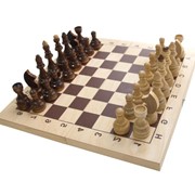 Шахматы гроссмейстерские, лакированные фото