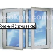 Металлопластиковые окна. Металлопластиковые окна цены. Установка металлопластиковых окон. Стоимость металлопластиковых окон. Куплю металлопластиковые окна. Остекление балкона П-образной формы («сталинка»). фото
