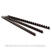 Пружины пластиковые fellowes, 10 мм, черные фото