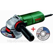 Одноручная углошлифмашина Bosch PWS 650, 650Вт, 115мм + отрезные диски