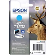 Картридж Epson T1302 (C13T13024012) для Epson B42WD, голубой фотография