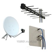 Установка спутниковых и эфирных (DVB-T2) антенн фото