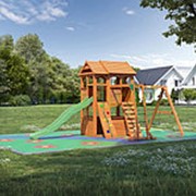 Детская площадка для дачи Клубный домик 2 с рукоходом 2018 фото