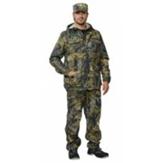Костюм Рыболов+ (куртка, брюки, жилет) (ткань смесовая) КМФ Клён фото