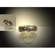 Кольцо Мокуме гане Unisex с бриллиантом фото