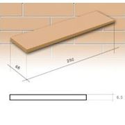 Фасадный клинкер Песочного цвета гладкие (245,65,6.5) фото