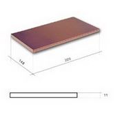 Клинкерная плитка для крыльца и пола Кантри вишня (300,148,11) фото