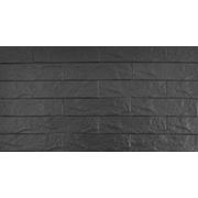 Фасадный клинкер Чёрные рустик (245,65,6.5) фото