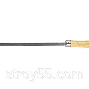 Напильник, 300 мм, трехгранный, деревянная ручка// СИБРТЕХ фото