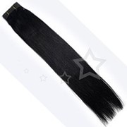 Трессы из натуральных волос 50 см, 100 грамм, №01 фото