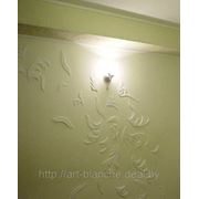 Декоративный рельеф, лепнина, оформление стен фото