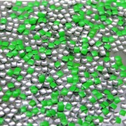 Металлостразы квадратные. Цвет Зеленый. Размер 2х2мм. (100шт) фото