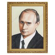 Портрет президент Путин В.В. рамка багет №4 30х40 см