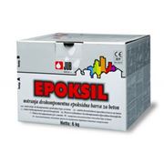 Двухкомпонентная эпоксидная краска для бетона EPOKSIL фото