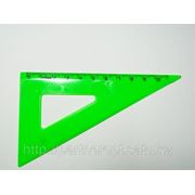 Треугольник СТАММ 30-60-90гр 10см флюор. # ТК23 фото