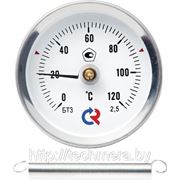 Термометр биметаллический накладной (с пружиной) фото