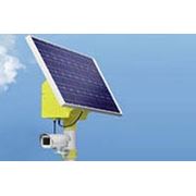 Система видеонаблюдения на солнечных батареях (система автономного электроснабжения) фото