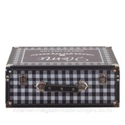 Шкатулка Чемодан, L39 W14 H27 см фото