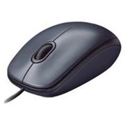 Мышь Logitech RX250, 800dpi, 2 кнопки + скролл+3D, PS/2+USB, черный, 910-000199 фото