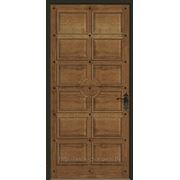 Дверь из массива дуба (solid wooden door)