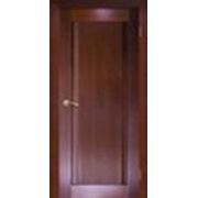 Межкомнатные двери массив сосны, шпонированный натуральным дубом "Ланда" полотно глухое
