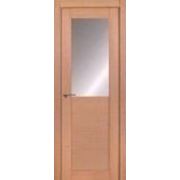 Межкомнатные двери массив сосны, шпонированный натуральным дубом “Премиум 4012“ полотно глухое фотография