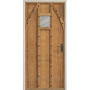 Дверь из массива дуба (solid wooden door) фото