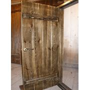 Дверь из натурального массива сосны (ПОД СТАРИНУ) фото