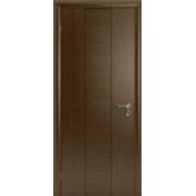 Межкомнатные двери массив сосны, шпонированный натуральным дубом “Торино 4“ полотно глухое фотография