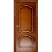 Межкомнатные двери массив сосны, шпонированный натуральным дубом “Каролина“ полотно глухое фотография