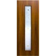Межкомнатные двери ламинированный МДФ “Тиффани 3“ полотно остекленное с фьюзингом фотография