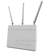 Беспроводной роутер Asus RT-AC68U_W (AC1900, 1*Wan, 4*LAN Gigabit, 1*USB3.0, 1*USB2.0, 3 антенны), код 134327 фото