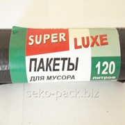 Пакет для мусора 120л (25шт.)“Super LUXe“ фото