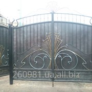 Ворота кованые. фото