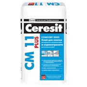 Ceresit СМ 11 Plus. Клей для крепления керамической плитки для внутренних и наружных работ и для керамогранита для внутренних работ фото