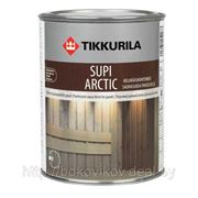 TIKKURILA SUPI ARCTIC перламутровая пропитка для бани 0,9л фотография
