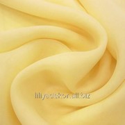 Ткань Вуаль цвет желтый фото