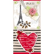 Конверт для денег "Париж и Эйфелева башня" (PROFIT)