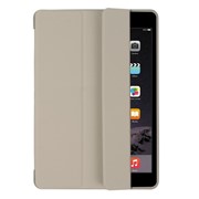 Чехол для iPad 10.2', кожзам, силикон, серый фото